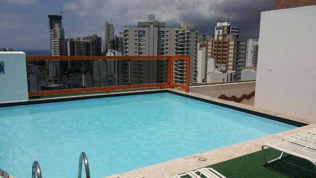 Maravilhoso Apartamento 2 Quartos Com Ofuro Porto Da Barra Salvador Summer Barra Flat Extérieur photo